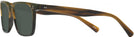 Square Striated Moss Brown Seattle Eyeworks 1020 Progressive Reading Sunglasses View #3
