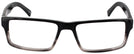 Rectangle Black Quartz Seattle Eyeworks 927 Single Vision Full Frame View #2