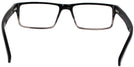 Rectangle Black Quartz Seattle Eyeworks 927 Single Vision Full Frame View #4