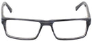 Rectangle Slate Blue Seattle Eyeworks 927 Single Vision Full Frame View #2