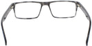 Rectangle Slate Blue Seattle Eyeworks 927 Single Vision Full Frame View #4