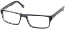 Rectangle Slate Blue Seattle Eyeworks 927 Single Vision Full Frame View #1