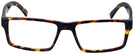 Rectangle Tortoise Seattle Eyeworks 927 Single Vision Full Frame View #2