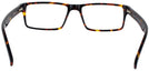 Rectangle Tortoise Seattle Eyeworks 927 Single Vision Full Frame View #4