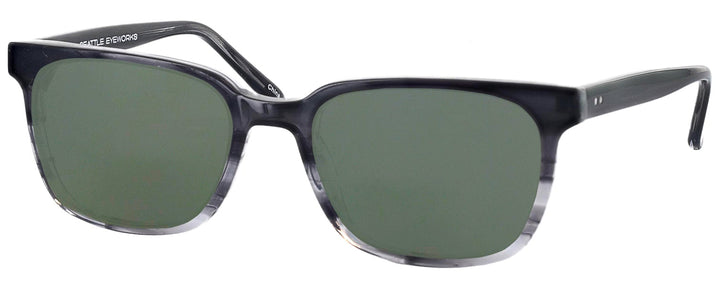 Square Dark Gray Gradient Seattle Eyeworks 970 Progressive Reading Sunglasses View #1