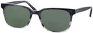 Square Dark Gray Gradient Seattle Eyeworks 970 Progressive Reading Sunglasses View #1