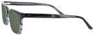 Square Dark Grey Gradient Seattle Eyeworks 971L Progressive Reading Sunglasses View #3
