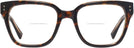 Square Dark Tortoise Seattle Eyeworks 981 Bifocal View #2