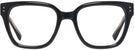 Square Black Seattle Eyeworks 981 Single Vision Full Frame View #2
