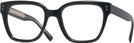 Square Black Seattle Eyeworks 981 Progressive No-Lines View #1