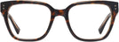 Square Dark Tortoise Seattle Eyeworks 981 Single Vision Full Frame View #2