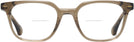Square Transparent Grey Seattle Eyeworks 983 Bifocal View #2