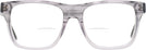 Square Transparent Grey Seattle Eyeworks 984 Bifocal View #2