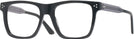 Square Black Seattle Eyeworks 984 Single Vision Full Frame View #1