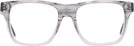 Square Transparent Grey Seattle Eyeworks 984 Single Vision Full Frame View #2