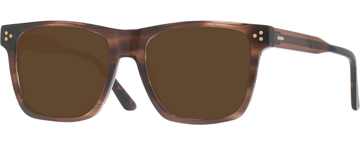 Square Transparent Brown Seattle Eyeworks 984 Progressive Reading Sunglasses View #1