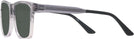 Square Transparent Grey Seattle Eyeworks 984 Bifocal Reading Sunglasses View #3