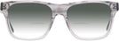 Square Transparent Grey Seattle Eyeworks 984 w/ Gradient Bifocal Reading Sunglasses View #2