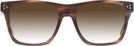 Square Transparent Brown Seattle Eyeworks 984 w/ Gradient Progressive Reading Sunglasses View #2