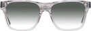 Square Transparent Grey Seattle Eyeworks 984 w/ Gradient Progressive Reading Sunglasses View #2