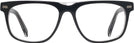 Square Black Seattle Eyeworks 986 Progressive No-Lines View #2