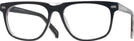 Square Black Seattle Eyeworks 986 Progressive No-Lines View #1