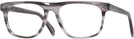 Square Grey Seattle Eyeworks 986 Single Vision Full Frame View #1
