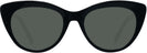 Cat Eye Black Seattle Eyeworks 989 Progressive No-Line Reading Sunglasses View #2