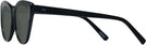 Cat Eye Black Seattle Eyeworks 989 Progressive No-Line Reading Sunglasses View #3