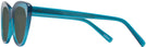 Cat Eye Transparent Blue Seattle Eyeworks 989 Progressive Reading Sunglasses View #3