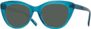 Cat Eye Transparent Blue Seattle Eyeworks 989 Progressive Reading Sunglasses View #1