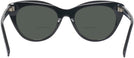Cat Eye Black Seattle Eyeworks 989 Bifocal Reading Sunglasses View #4