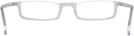 Rectangle Crystal Seattle Eyeworks 991 Single Vision Half Frame View #4