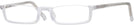 Rectangle Crystal Seattle Eyeworks 991 Single Vision Half Frame View #1