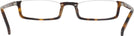 Rectangle Tortoise Seattle Eyeworks 991 Single Vision Half Frame View #4