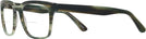 Rectangle Striated Green Seattle Eyeworks 992 Bifocal View #3