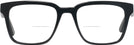 Rectangle Shiny Black Seattle Eyeworks 992 Bifocal View #2