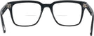 Rectangle Shiny Black Seattle Eyeworks 992 Bifocal View #4