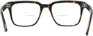 Rectangle Dark Tortoise Seattle Eyeworks 992 Bifocal View #4