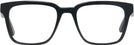 Rectangle Shiny Black Seattle Eyeworks 992 Progressive No-Lines View #2