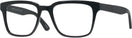 Rectangle Shiny Black Seattle Eyeworks 992 Computer Style Progressive View #1
