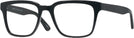 Rectangle Shiny Black Seattle Eyeworks 992 Single Vision Full Frame View #1