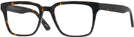 Rectangle Dark Tortoise Seattle Eyeworks 992 Single Vision Full Frame View #1
