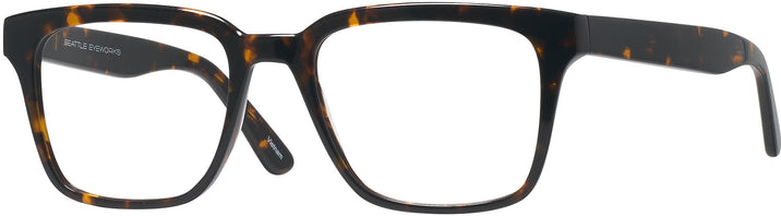 Rectangle Dark Tortoise Seattle Eyeworks 992 Computer Style Progressive View #1