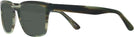 Rectangle Striated Green Seattle Eyeworks 992 Bifocal Reading Sunglasses View #3