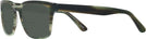 Rectangle Striated Green Seattle Eyeworks 992 Bifocal Reading Sunglasses View #3