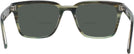 Rectangle Striated Green Seattle Eyeworks 992 Bifocal Reading Sunglasses View #4