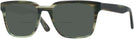 Rectangle Striated Green Seattle Eyeworks 992 Bifocal Reading Sunglasses View #1