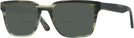 Rectangle Striated Green Seattle Eyeworks 992 Bifocal Reading Sunglasses View #1