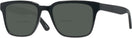 Rectangle Shiny Black Seattle Eyeworks 992 Bifocal Reading Sunglasses View #1